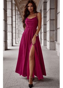 Duet Valeria maxi sukienka z wiązaniem połysk ze sklepu intimiti.pl w kategorii Sukienki - zdjęcie 187863253