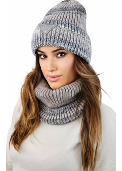 Kamea Muscari zimowa czapka damska beżowa ze sklepu intimiti.pl w kategorii Czapki zimowe damskie - zdjęcie 187863301