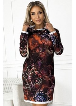 Numoco 282-6 IRENE ciepła sukienka z golfem ze sklepu intimiti.pl w kategorii Sukienki - zdjęcie 187863311