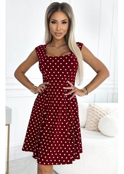 Numoco 241-3 STELLA bawełniana sukienka z dekoltem w karo ze sklepu intimiti.pl w kategorii Sukienki - zdjęcie 187863320