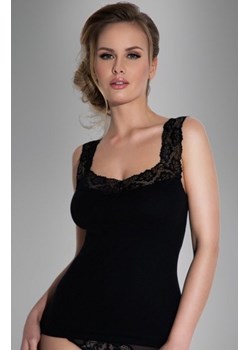 Eldar Arietta koszulka czarna damska ze sklepu intimiti.pl w kategorii Bluzki damskie - zdjęcie 187863362