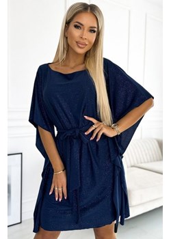 Numoco 287-25 SOFIA sukienka motyl z wiązaniem w pasie ze sklepu intimiti.pl w kategorii Sukienki - zdjęcie 187863552