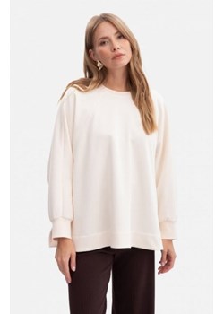 Bewear B306 bluza oversize z rozcięciami waniliowa ze sklepu intimiti.pl w kategorii Bluzy damskie - zdjęcie 187863634