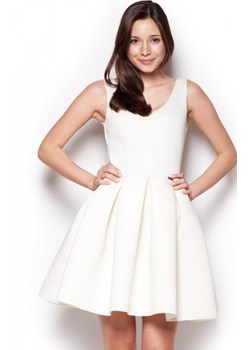 Figl M344 sukienka ecru ze sklepu intimiti.pl w kategorii Sukienki - zdjęcie 187863693