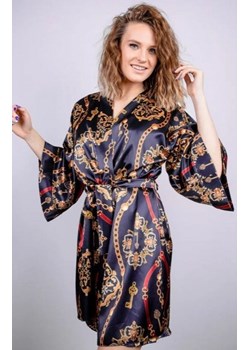 Satynowy peniuar damski DK-P 014 ze sklepu intimiti.pl w kategorii Szlafroki damskie - zdjęcie 187863934