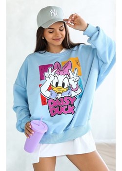 Oversizowa bluza Daisy Duck błękitna ze sklepu intimiti.pl w kategorii Bluzy damskie - zdjęcie 187863951