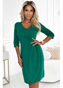 Numoco 255-4 IRIS sukienka z zakładkami i dekoltem ze sklepu intimiti.pl w kategorii Sukienki - zdjęcie 187864020