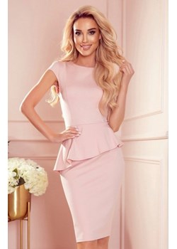 Numoco 192-13 elegancka sukienka z baskinką ze sklepu intimiti.pl w kategorii Sukienki - zdjęcie 187864082