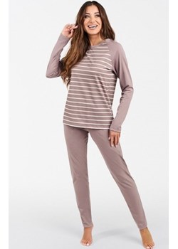 Piżama damska cappucino Oda ze sklepu intimiti.pl w kategorii Piżamy damskie - zdjęcie 187864102