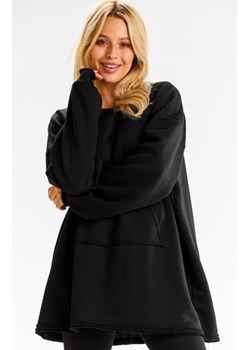 Oversizowa bluza damska z kieszenią M335 ze sklepu intimiti.pl w kategorii Bluzy damskie - zdjęcie 187864390