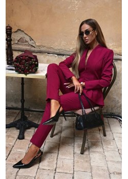 Moe kombinezon z baskinką bordowy M878 ze sklepu intimiti.pl w kategorii Kombinezony damskie - zdjęcie 187864641