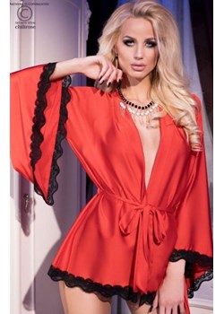 Chilirose CR-4112 peniuar czerwony ze sklepu intimiti.pl w kategorii Szlafroki damskie - zdjęcie 187865093