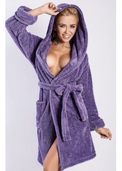 Dkaren Diana szlafrok śliwka ze sklepu intimiti.pl w kategorii Szlafroki damskie - zdjęcie 187865114