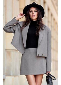 Gładka mini spódniczka Lille cappucino ze sklepu intimiti.pl w kategorii Spódnice - zdjęcie 187865143