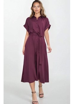 Nife S270 koszulowa sukienka midi ze sklepu intimiti.pl w kategorii Sukienki - zdjęcie 187865381