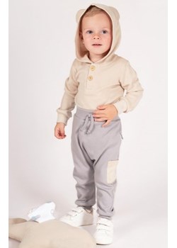 Bawełniane body dziecięce z kapturem z uszkami ze sklepu intimiti.pl w kategorii Body niemowlęce - zdjęcie 187865401