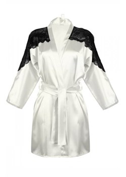 Dkaren Marion szlafrok jasny ecru ze sklepu intimiti.pl w kategorii Szlafroki damskie - zdjęcie 187865463