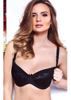 *Kostar MM48 biustonosz do karmienia czarny ze sklepu intimiti.pl w kategorii Biustonosze - zdjęcie 187865924