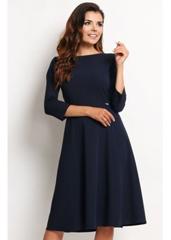 Awama A112 sukienka granatowa ze sklepu intimiti.pl w kategorii Sukienki - zdjęcie 187866043