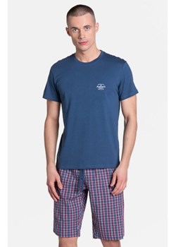 Henderson Zeroth 38364-59X piżama męska granatowa ze sklepu intimiti.pl w kategorii Piżamy męskie - zdjęcie 187866044