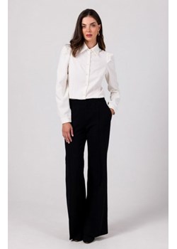 Bewear B275 spodnie z przeszyciami na nogawkach czarne ze sklepu intimiti.pl w kategorii Spodnie damskie - zdjęcie 187866234