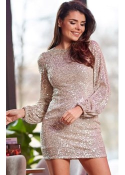 Oversizowa sukienka cekinowa Awama A348 ze sklepu intimiti.pl w kategorii Sukienki - zdjęcie 187866660