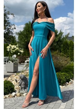 Elizabeth Silla długa sukienka z hiszpańskim dekoltem ze sklepu intimiti.pl w kategorii Sukienki - zdjęcie 187866760