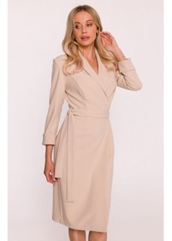 Stylove S415 sukienka szmizjerka beżowa ze sklepu intimiti.pl w kategorii Sukienki - zdjęcie 187866974