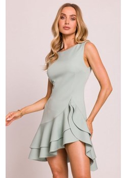 Moe sukienka z falbanami miętowa M850 ze sklepu intimiti.pl w kategorii Sukienki - zdjęcie 187867253