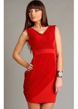 Vera Fashion Vivienne sukienka czerwona ze sklepu intimiti.pl w kategorii Sukienki - zdjęcie 187867284