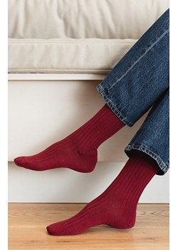Steven art.130 merino prążek skarpety damskie ze sklepu intimiti.pl w kategorii Skarpetki damskie - zdjęcie 187867440