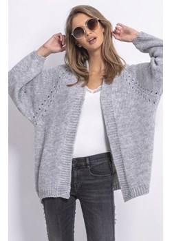 *Wełniany kardigan oversize F763 ze sklepu intimiti.pl w kategorii Swetry damskie - zdjęcie 187867593