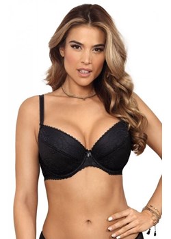 Louise B-241 biustonosz push-up czarny ze sklepu intimiti.pl w kategorii Biustonosze - zdjęcie 187867934