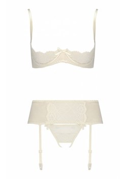 Casmir Aurelia komplet 3-częściowy biały ze sklepu intimiti.pl w kategorii Komplety bielizny damskiej - zdjęcie 187867981