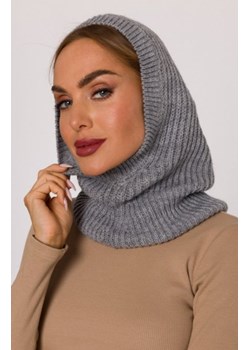 Moe balaklawa damska szara M899 ze sklepu intimiti.pl w kategorii Czapki zimowe damskie - zdjęcie 187868123