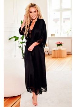 Kalimo Sumatra długi satynowy szlafrok damski ze sklepu intimiti.pl w kategorii Szlafroki damskie - zdjęcie 187868144