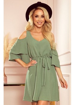 Letnia sukienka oliwkowa Marina Numoco 292-6 ze sklepu intimiti.pl w kategorii Sukienki - zdjęcie 187868524