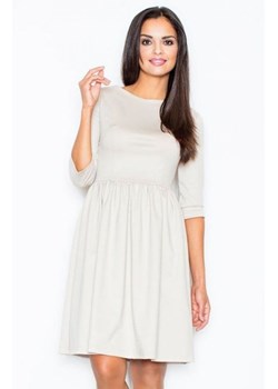 *Figl 117 sukienka beżowa ze sklepu intimiti.pl w kategorii Sukienki - zdjęcie 187869110