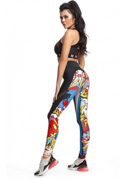 Legginsy sportowe z siateczką pop ze sklepu intimiti.pl w kategorii Spodnie damskie - zdjęcie 187869121