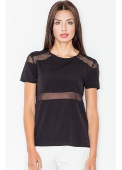Figl M468 bluzka czarna ze sklepu intimiti.pl w kategorii Bluzki damskie - zdjęcie 187869130