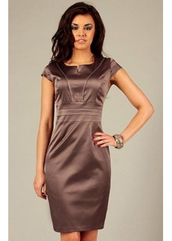 Vera Fashion Tamara sukienka brązowa ze sklepu intimiti.pl w kategorii Sukienki - zdjęcie 187869164