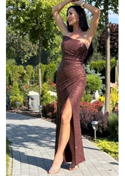 Długa błyszcząca sukienka wieczorowa ze sklepu intimiti.pl w kategorii Sukienki - zdjęcie 187869503