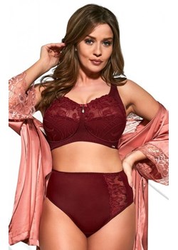 Bordowy biustonosz półusztywniany Viola 584 ze sklepu intimiti.pl w kategorii Biustonosze - zdjęcie 187869832