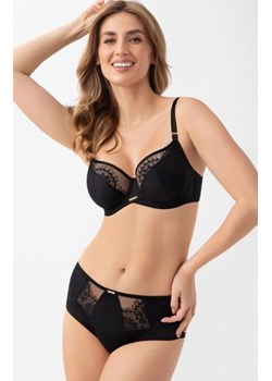 Gorsenia Evia K938 figi damskie z wysokim stanem czarne ze sklepu intimiti.pl w kategorii Majtki damskie - zdjęcie 187869974