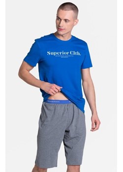 Henderson Zed 38366-55X piżama męska niebiesko-szara ze sklepu intimiti.pl w kategorii Piżamy męskie - zdjęcie 187870221