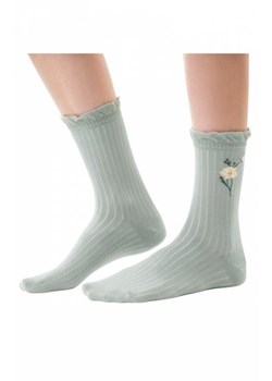 Steven art.017 Planeta Ziemia skarpety damskie ze sklepu intimiti.pl w kategorii Skarpetki damskie - zdjęcie 187870312