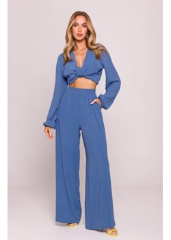 Moe długie spodnie letnie jeansowe M862 ze sklepu intimiti.pl w kategorii Spodnie damskie - zdjęcie 187870364