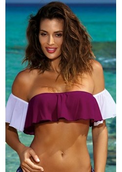 Marko Top kąpielowy Grace Acero-Bianco M-488 (3) ze sklepu intimiti.pl w kategorii Stroje kąpielowe - zdjęcie 187870430