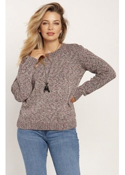 MKM SWE244 melanżowy sweter różowy ze sklepu intimiti.pl w kategorii Swetry damskie - zdjęcie 187870491