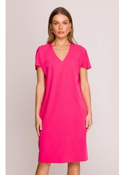 Stylove S392 sukienka o luźnym fasonie różowa ze sklepu intimiti.pl w kategorii Sukienki - zdjęcie 187870504